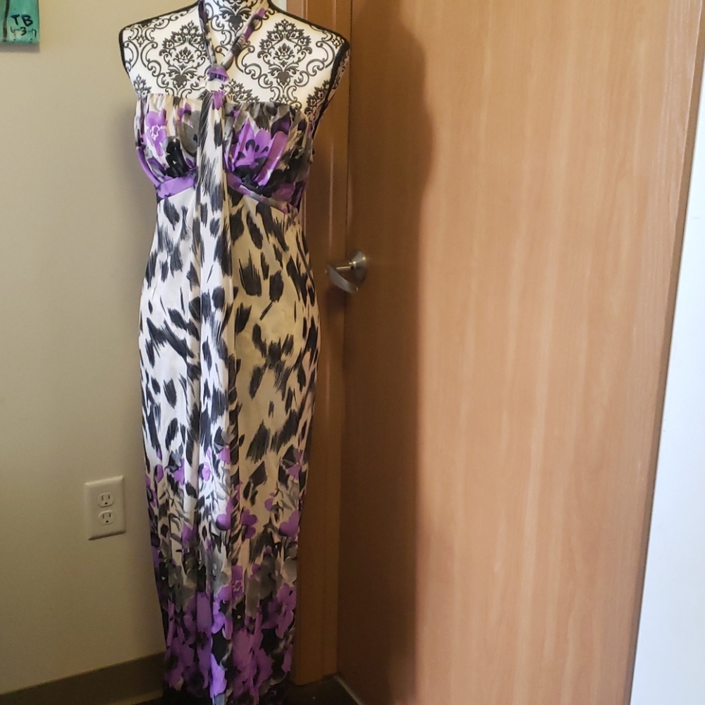 Floral Print Maxi Dress